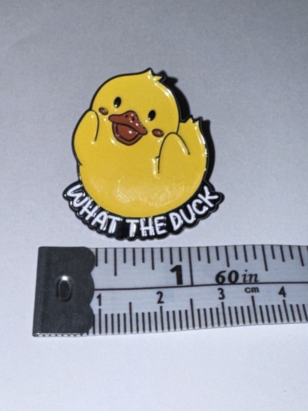 What The Duck Pin Brooch